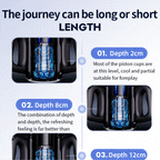 Leten Cannon King Pro Fully Automatic Stroker Ultra-Long Male Stroke Machine With Handle