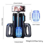 Leten Cannon King Pro Fully Automatic Stroker Ultra-Long Male Stroke Machine With Handle
