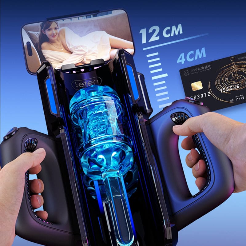 Leten Cannon King Pro Fully Automatic Stroker Ultra-Long Male Stroke Machine With Handle