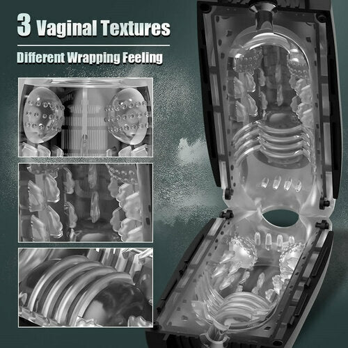 Luoge Carp 10 Thrilling Vibration 4 Sucking Fully Automatic Deep Throat Male Stroker