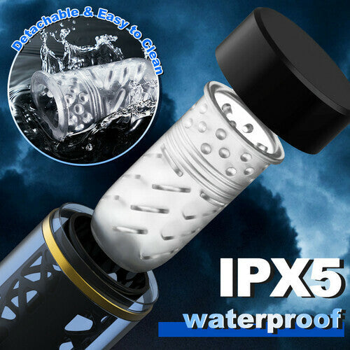 Master 10 Thrusting Rotating 3D Realistic Automatic Male Stroker