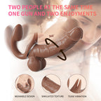 10 Modes Double Head Thrusting Dildo Retractable Curved Dildo