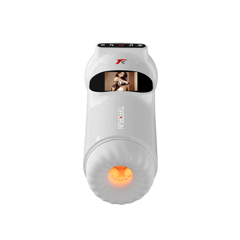 2026 New Stroker Uxol Heating 9 Vibration & 9 Thrusting Male Stroker with Moan Function, Full LCD Display Uxolclub Sex Toys for Men