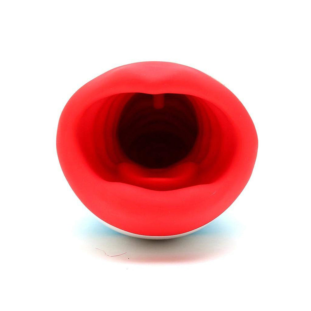 Leten 10 Vibrating Male Stroker Smart Warmer Tongue Licking Blowjob Toy
