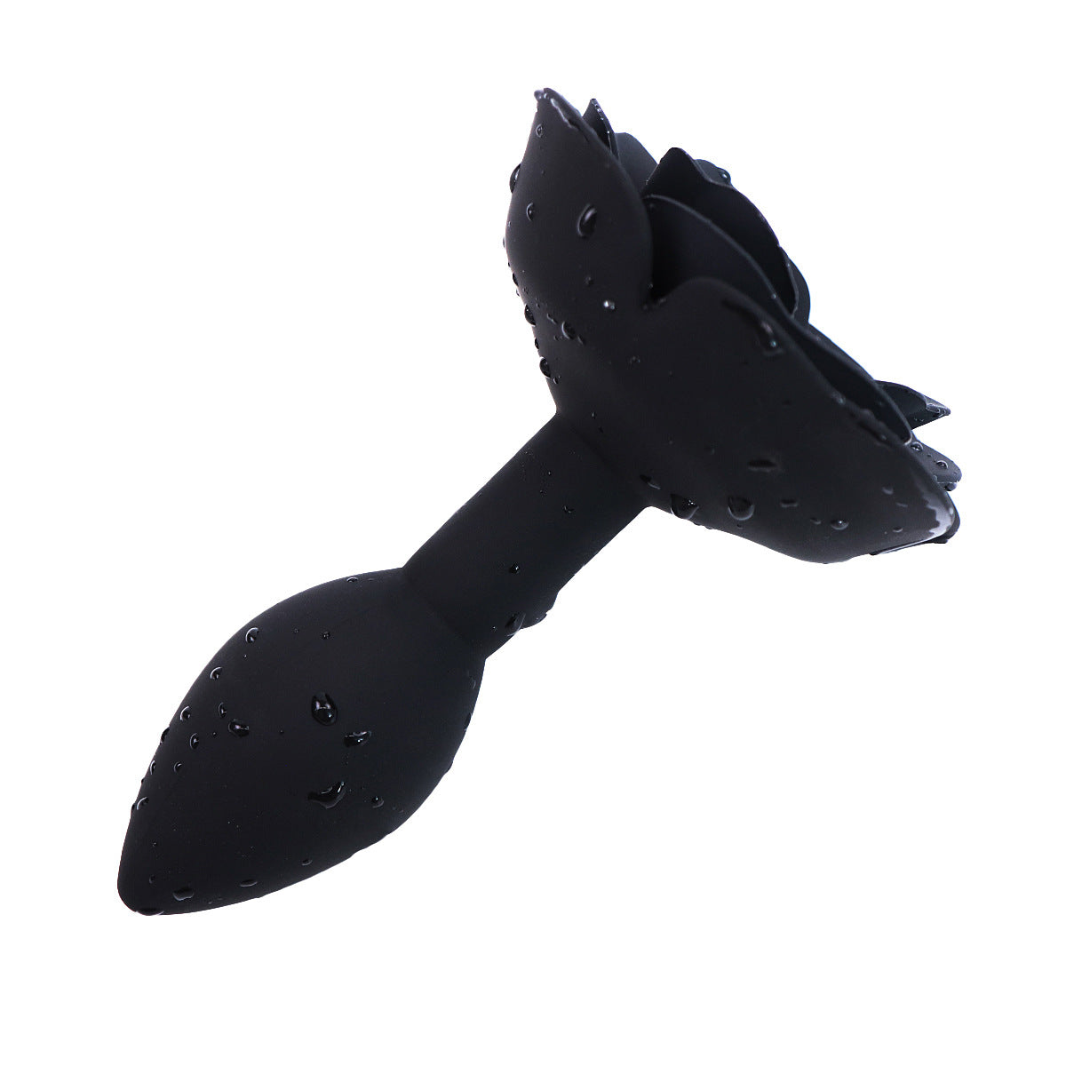 Rose Black Butt Plug Training Anal Plug Sex Toy