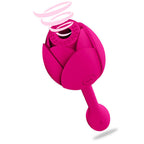 10 Frequency Rose Vibrator With Egg Vibrator Rose Sex Toy