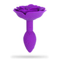 Rose Purple Butt Plug Training Anal Plug Backyard Sex Toys