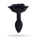 Rose Black Butt Plug Training Anal Plug Sex Toy