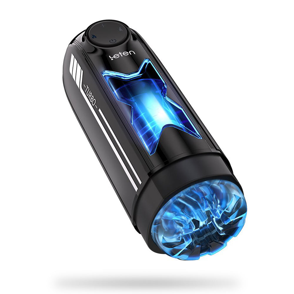 Leten X-Turbo Male Stroker Electric Piston Heated Male Stroker With 3D Realistic Textured