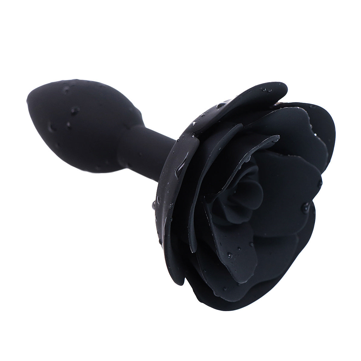 Rose Black Butt Plug Training Anal Plug Sex Toy