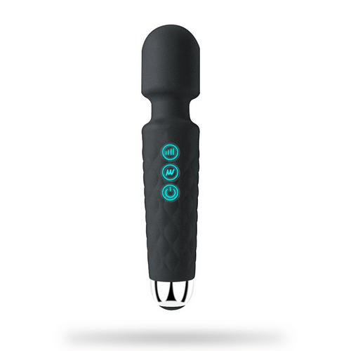 20 Frequency Magic Wand Knight Strong Shock  Nipple Vibrator