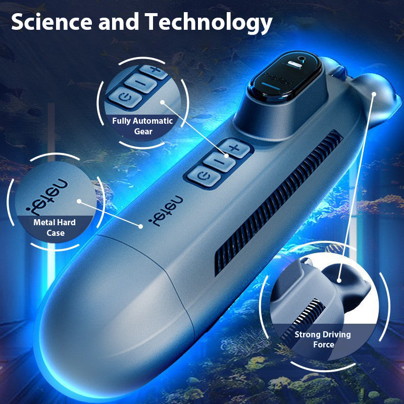 Leten Submarine Telescopic Vibration Sound Male Stroker