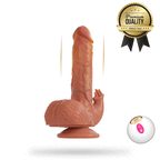 Tarzan Dildo Bendable Thrusting Dildo With Suction Cup 8.86 Inch