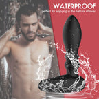 Strong Vibration Inflatable Anal Plug