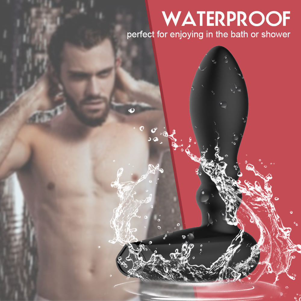 Strong Vibration Inflatable Anal Plug