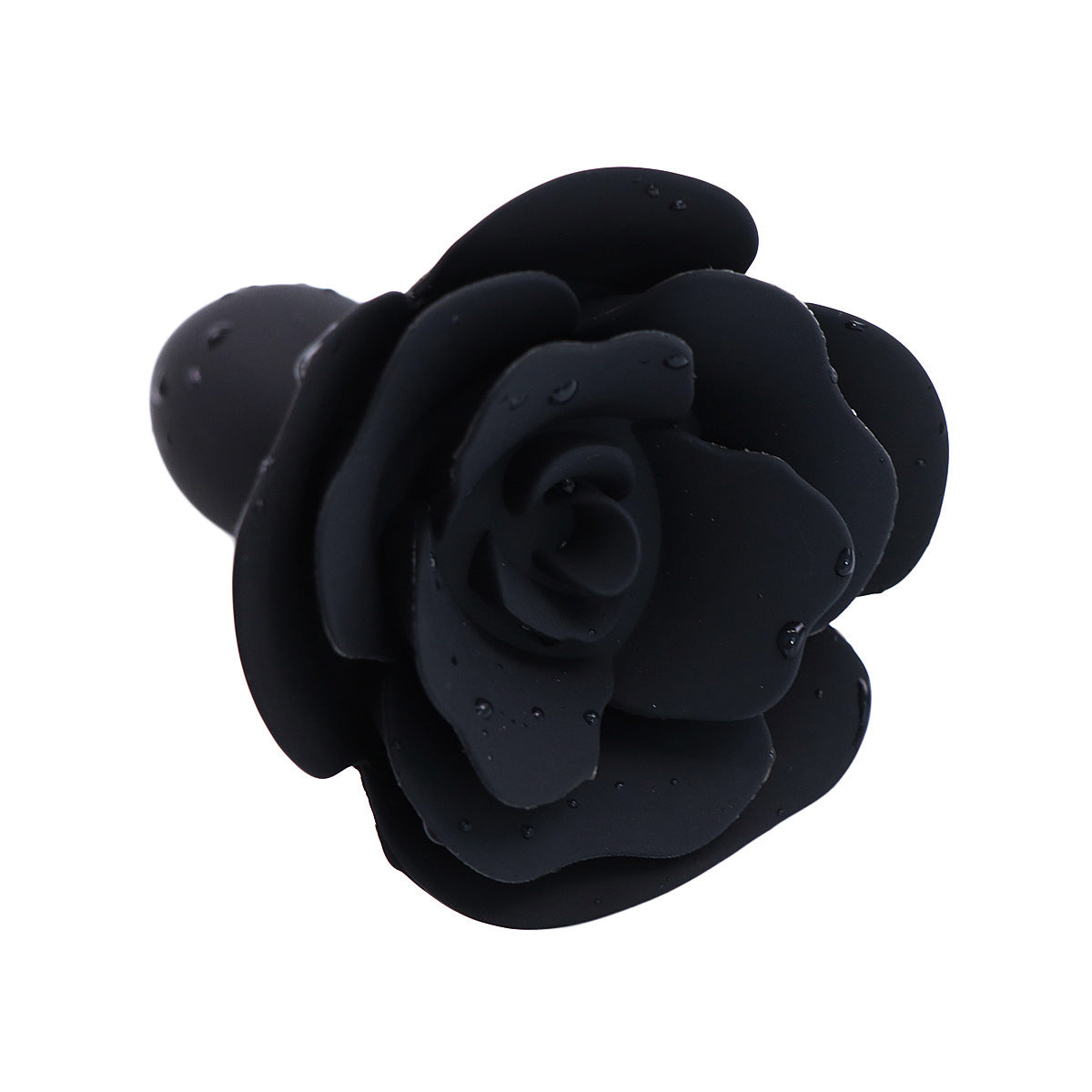 Rose Black Butt Plug Training Anal Plug Sex Toy