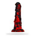 Special-Shaped Mixed-Color Artificial Horse Dick Silicone Dildo