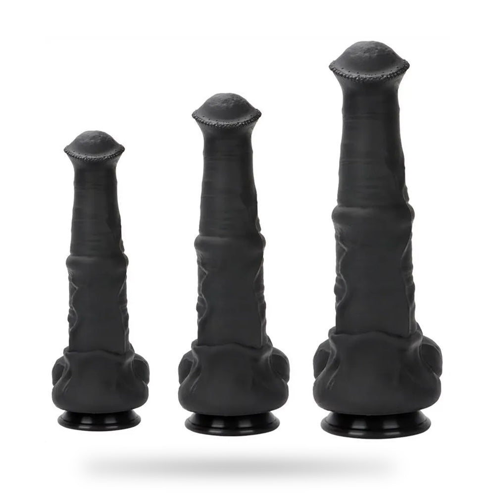 Oversized Liquid Silicone Simulation Giant Horse Dildo With Strong Suction Cup Base