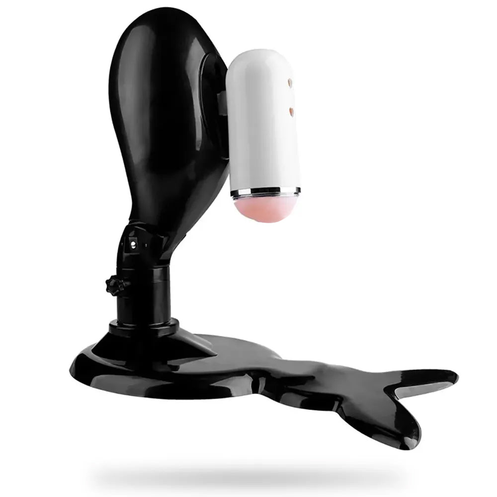 FlexRider Hands Free Male Stroker Powerful Automatic Telescopic Machine with Stand and Adjustment Speed Remote Control