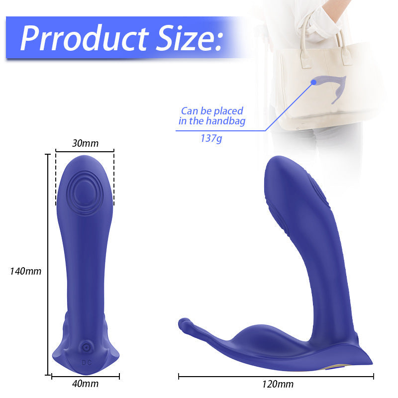 Remote Control Double Sided Slap Vibrating Anal Toy