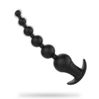Uxol 9 Frequency Vibrating Silicone Anal Bead Charging Butt Plug