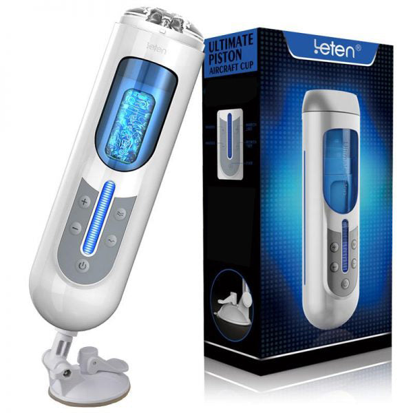 Leten A380 2ND Generation Powerful Vibration Hands Free Male Stroker Realistic Vagina & Intelligent Voice Control