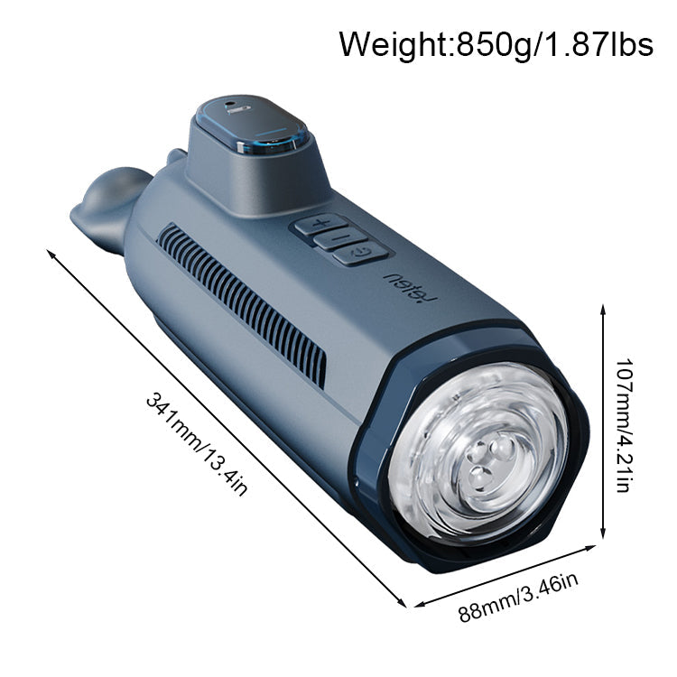 Leten Submarine Telescopic Vibration Sound Male Stroker
