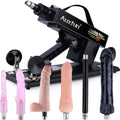 Fully Automatic Telescopic 6-Attachment Push-In Masturbation Machine