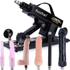 Fully Automatic Telescopic 6-Attachment Push-In Masturbation Machine