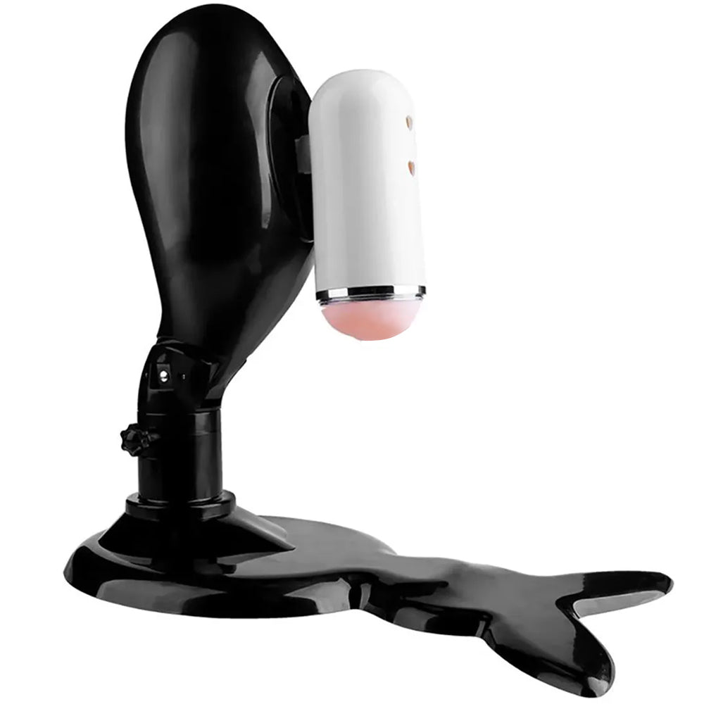 FlexRider Hands Free Male Stroker Powerful Automatic Telescopic Machine with Stand and Adjustment Speed Remote Control