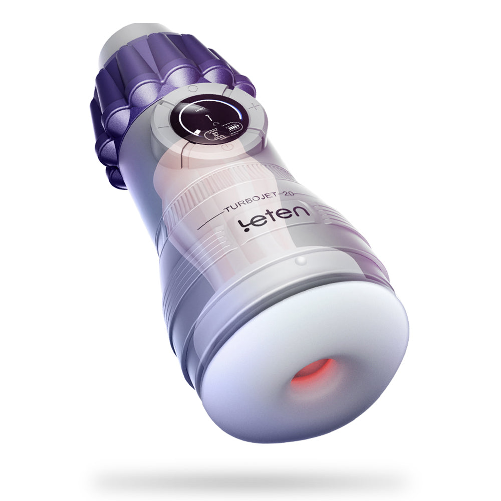 Leten Voice Interaction Sucking Male Stroker Rechargeable Stroker