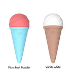 Cordless Cute Ice Cream 10 Vibrating Modes Wand Massager