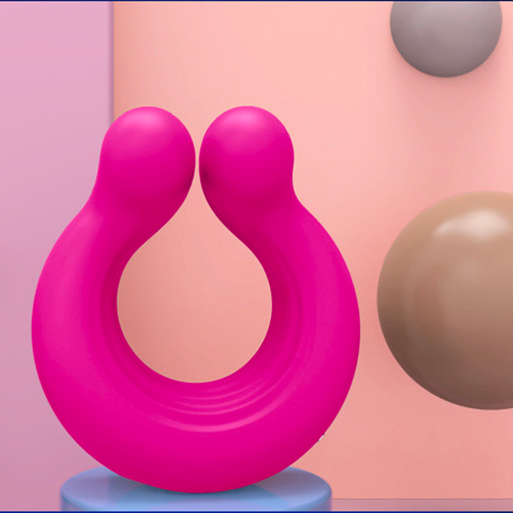 Silicone Vibrating Massage Penis Ring