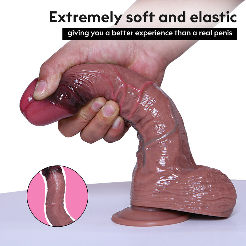 10.2 Inch Liquid Silicone Dildo Masturbator