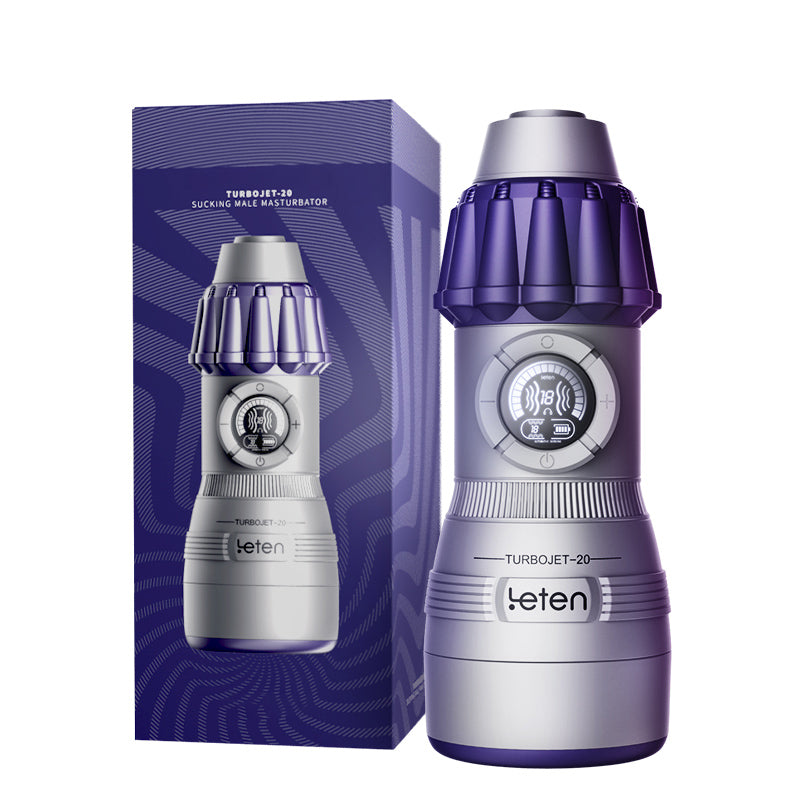 Leten Voice Interaction Sucking Male Stroker Rechargeable Stroker
