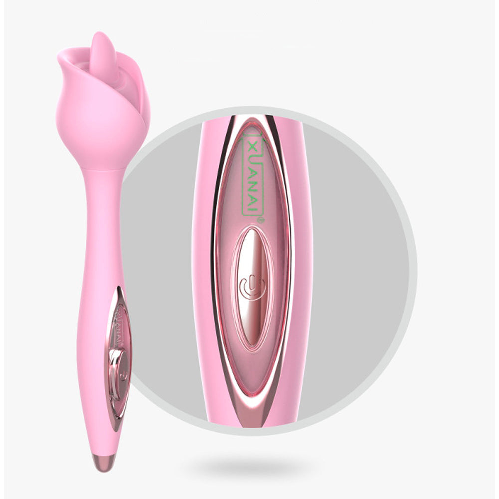 Tongue Licking Vibration Multi-Frequency Stimulation Masturbator