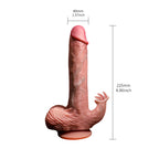 Tarzan Dildo Bendable Thrusting Dildo With Suction Cup 8.86 Inch