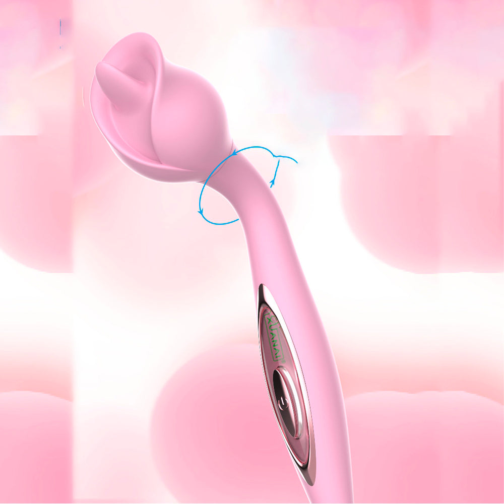 Tongue Licking Vibration Multi-Frequency Stimulation Masturbator