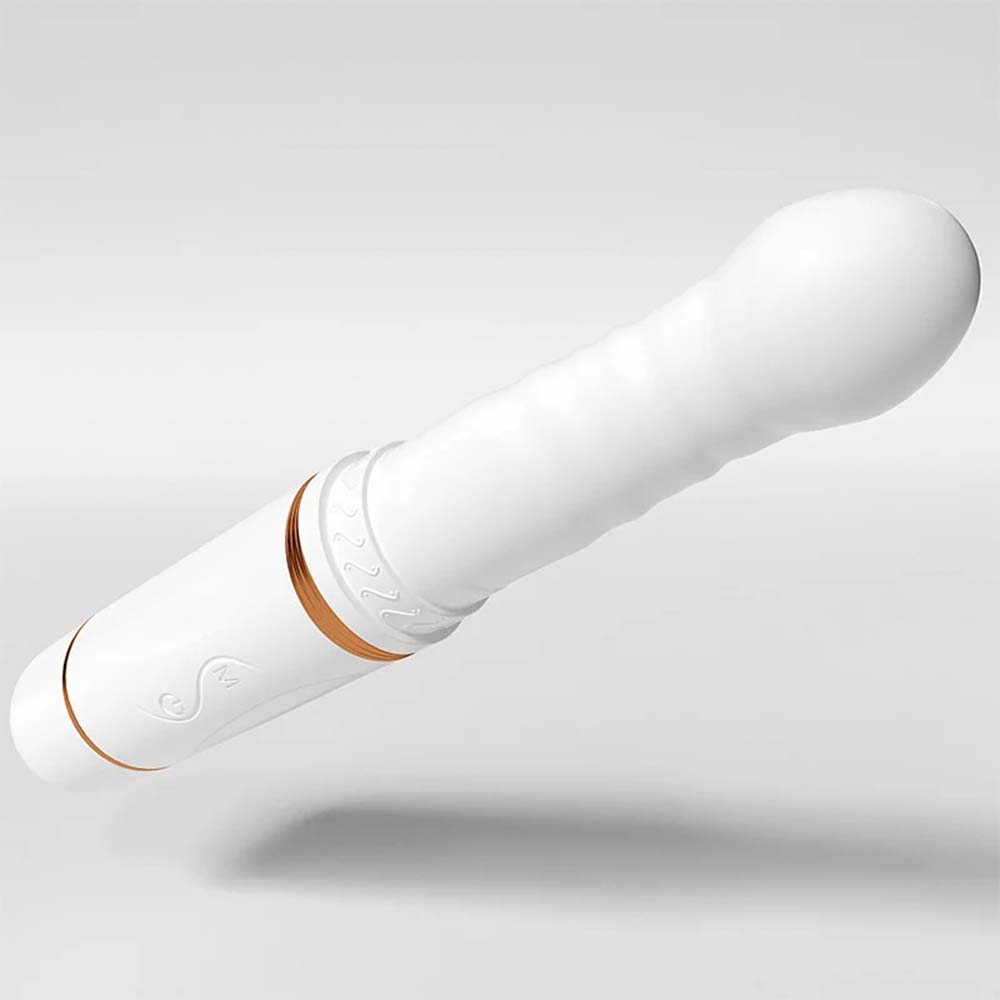 3-Frequency Automatic Telescopic Vibration Smart Heated Dildo