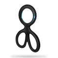 Silicone Scissors Lock Sperm Ring Double Penis Ring
