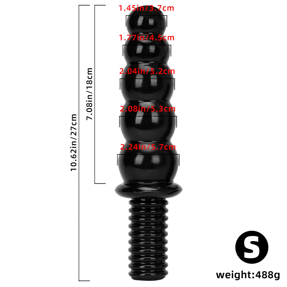 Hand-Held Simulated Female Penis Dildo With Realistic Texture