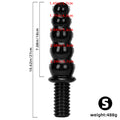 Hand-Held Simulated Female Penis Dildo With Realistic Texture