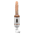 7-Frequency Telescopic Vibration Hands-Free Automatic Thrust Women's Masturbation Device Realistic Dildo Vibrator
