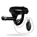 Wireless Remote Control Vibrating Bondage Wearable Double-Ended Realistic Silicone Dildo