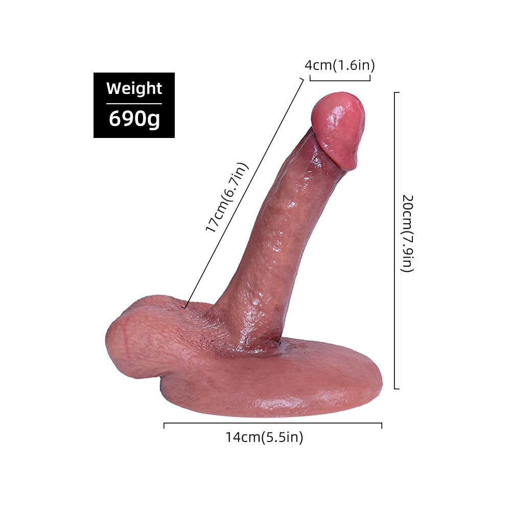 7.9 Inch Most Realistic Dildo 8 Inch Dildo Silicone Allovers Dildo