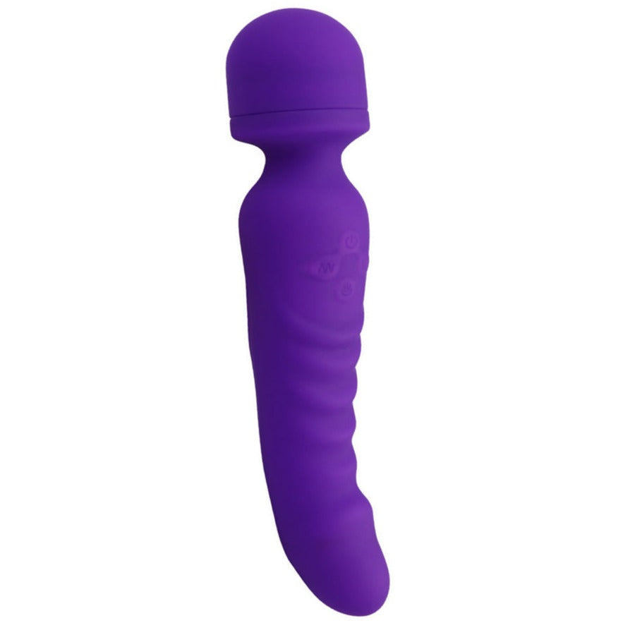 Magnetic Magic Wand Rechargeable  Silicone Vibrating Dildos