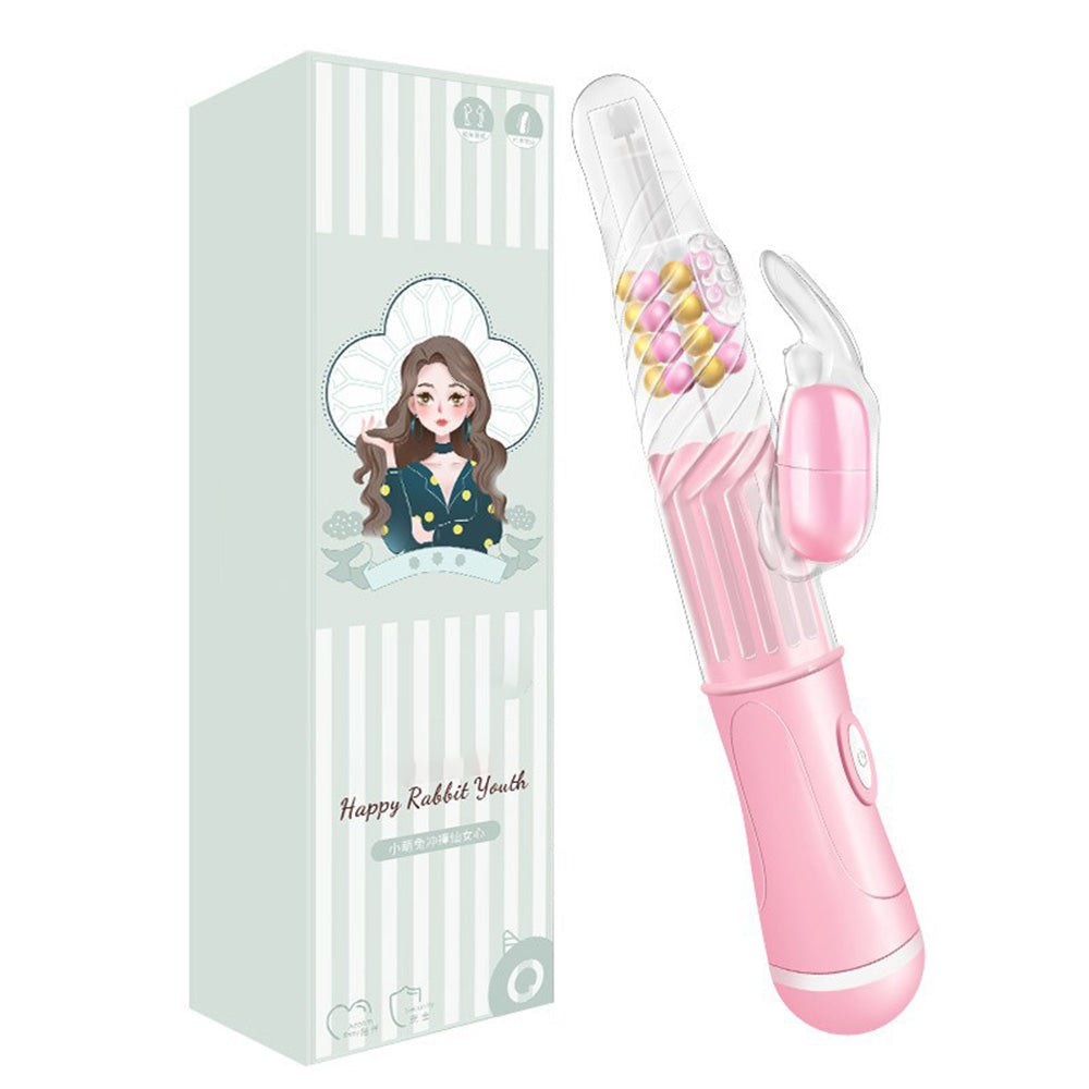 Double-Headed 12-Frequency Vibration Massage Stick