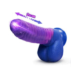3 Thrusting 5 Vibrating Dildo Heated Colour-Changing Dildo