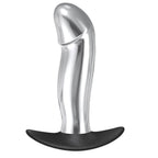 10 Vibration Modes Metal Anal Vibrator Butt Plug