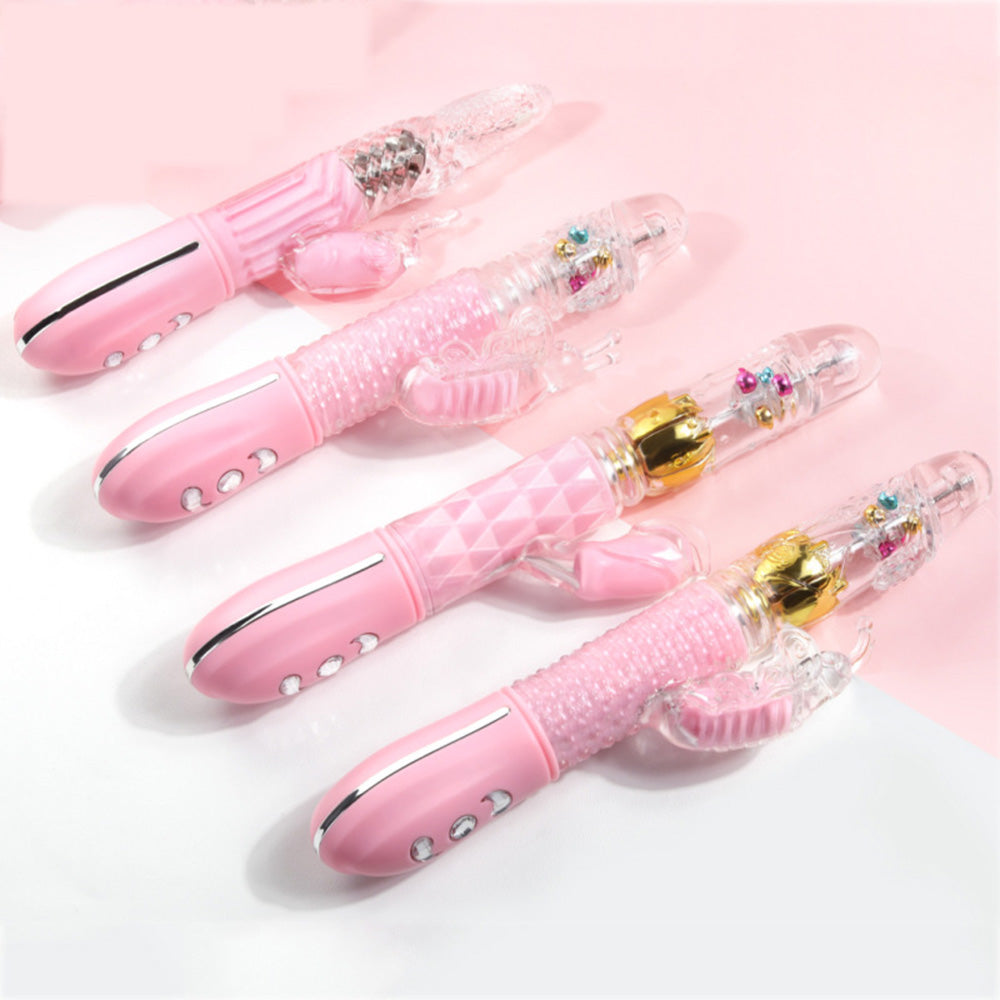 12-Frequency Vibration 360-Degree Rotating Massage Ball Stick